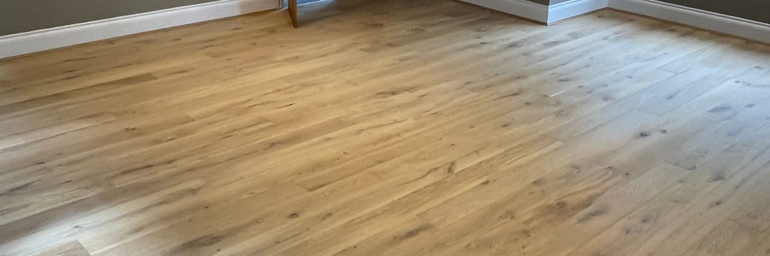 Engineered Wood floor fitted to Lounge